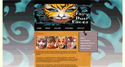 Desktop Screenshot of fairydustfaces.com